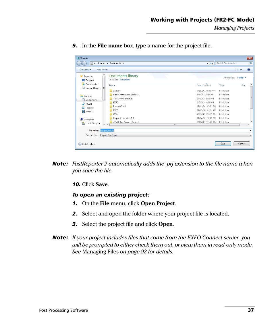 EXFO FastReporter 2 User Manual | Page 47 / 396