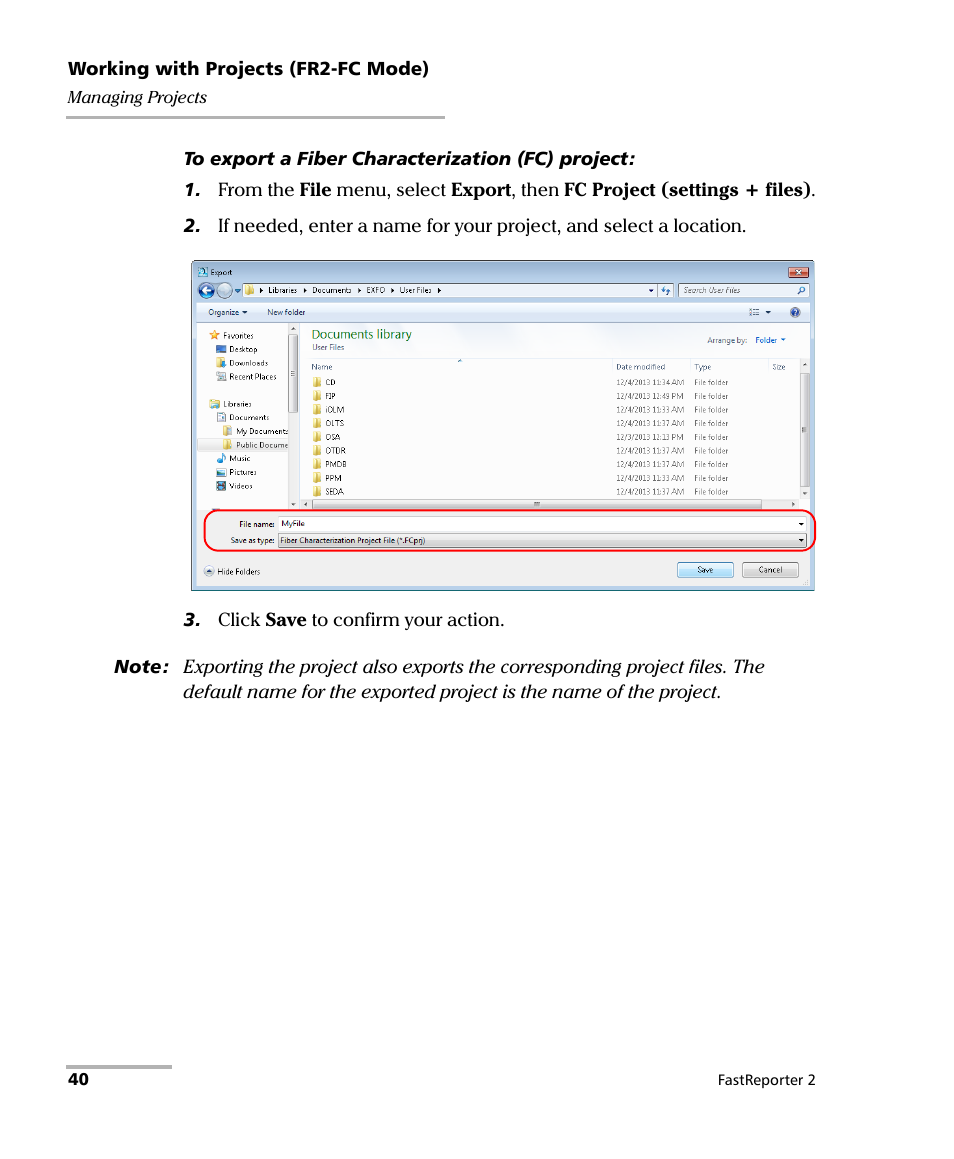 EXFO FastReporter 2 User Manual | Page 50 / 396