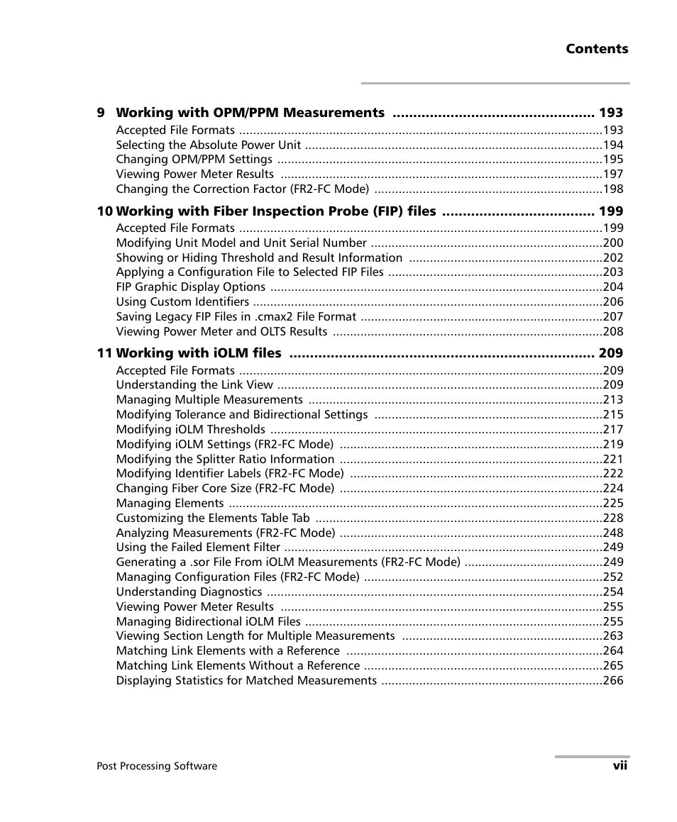 EXFO FastReporter 2 User Manual | Page 7 / 396