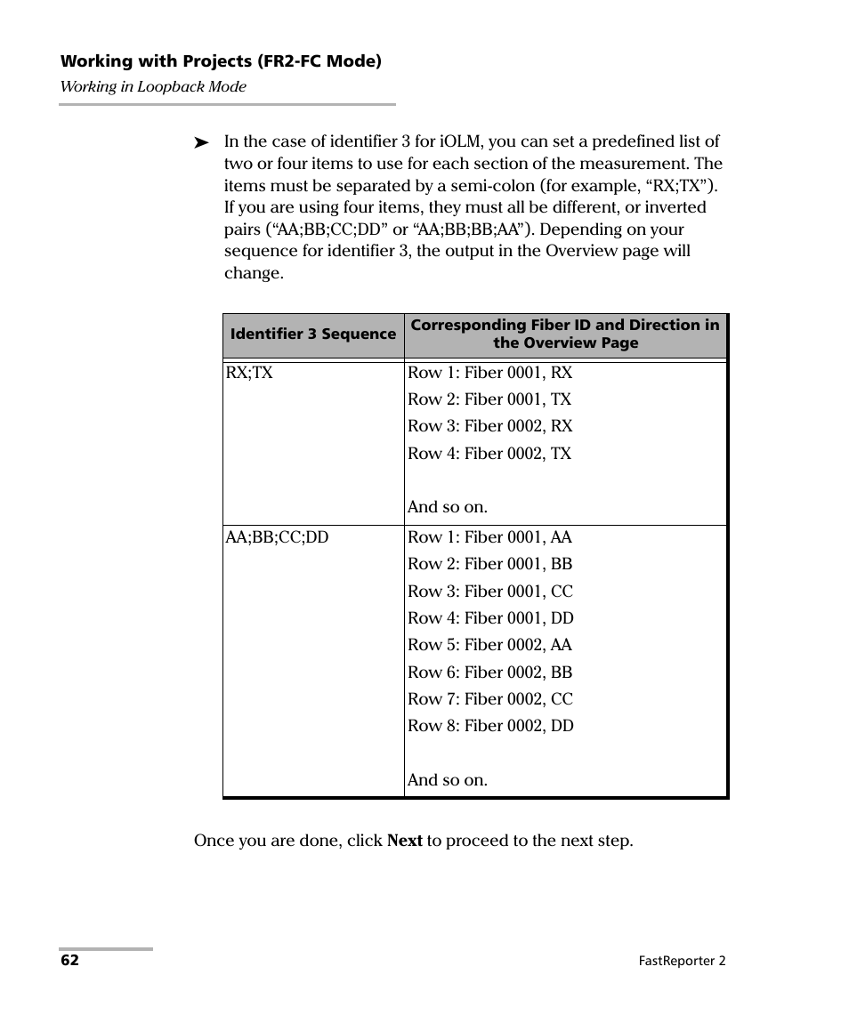 EXFO FastReporter 2 User Manual | Page 72 / 396