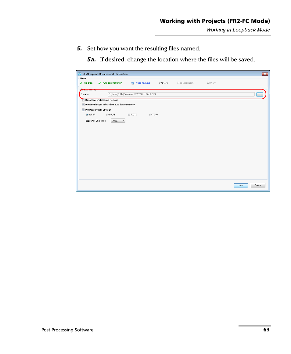 EXFO FastReporter 2 User Manual | Page 73 / 396