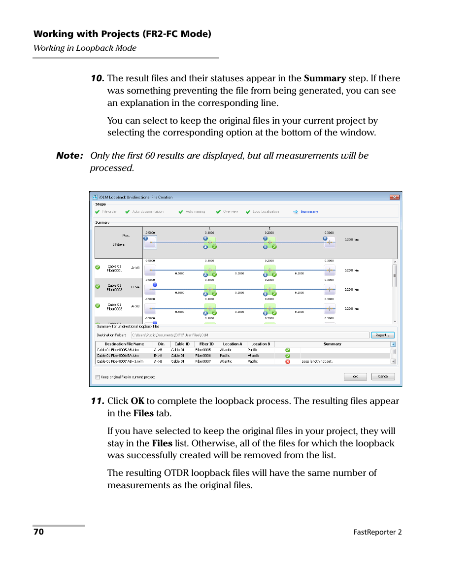 EXFO FastReporter 2 User Manual | Page 80 / 396