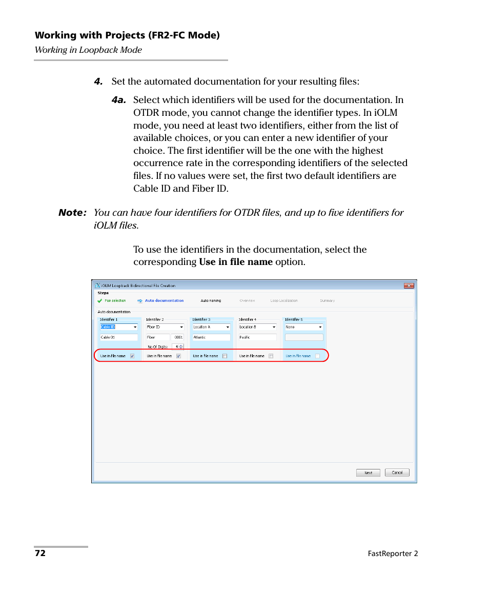 EXFO FastReporter 2 User Manual | Page 82 / 396