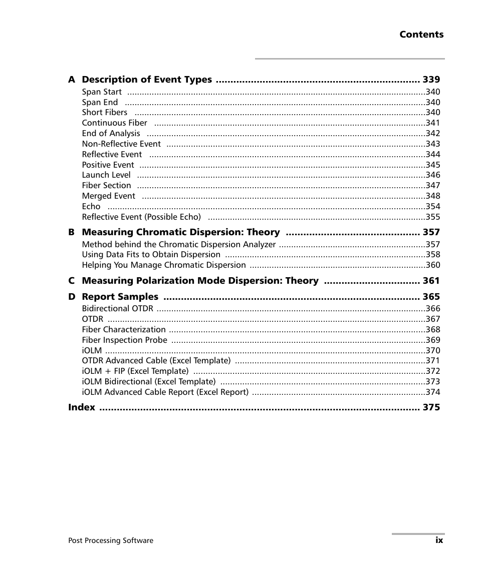 EXFO FastReporter 2 User Manual | Page 9 / 396