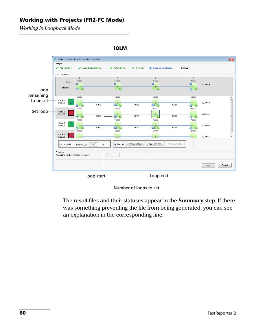 EXFO FastReporter 2 User Manual | Page 90 / 396