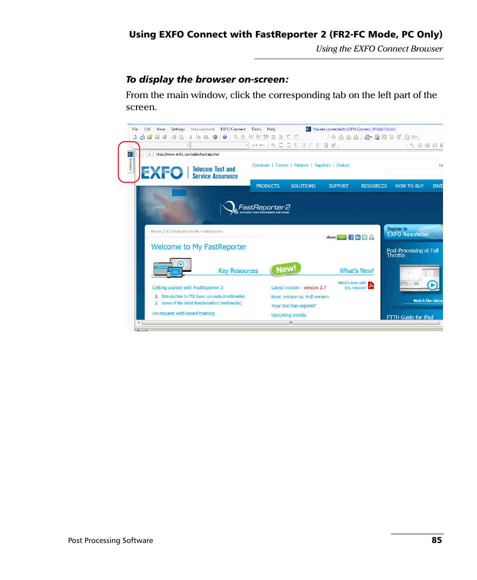 EXFO FastReporter 2 User Manual | Page 95 / 396