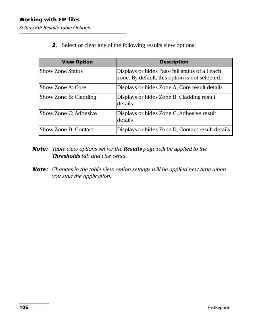 EXFO FastReporter Data Post-Processing Software User Manual | Page 112 / 256