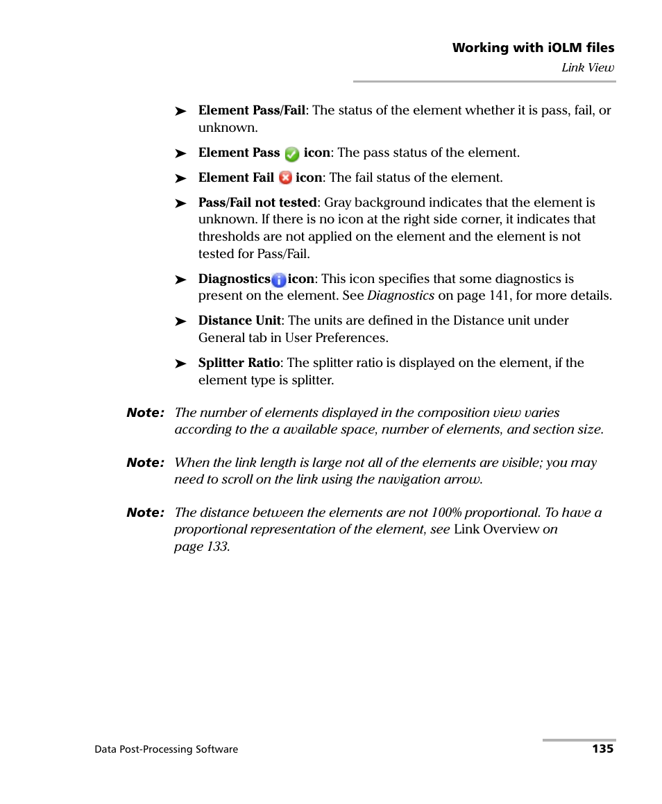 EXFO FastReporter Data Post-Processing Software User Manual | Page 141 / 256