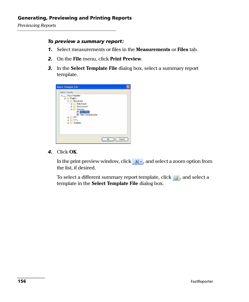 EXFO FastReporter Data Post-Processing Software User Manual | Page 162 / 256
