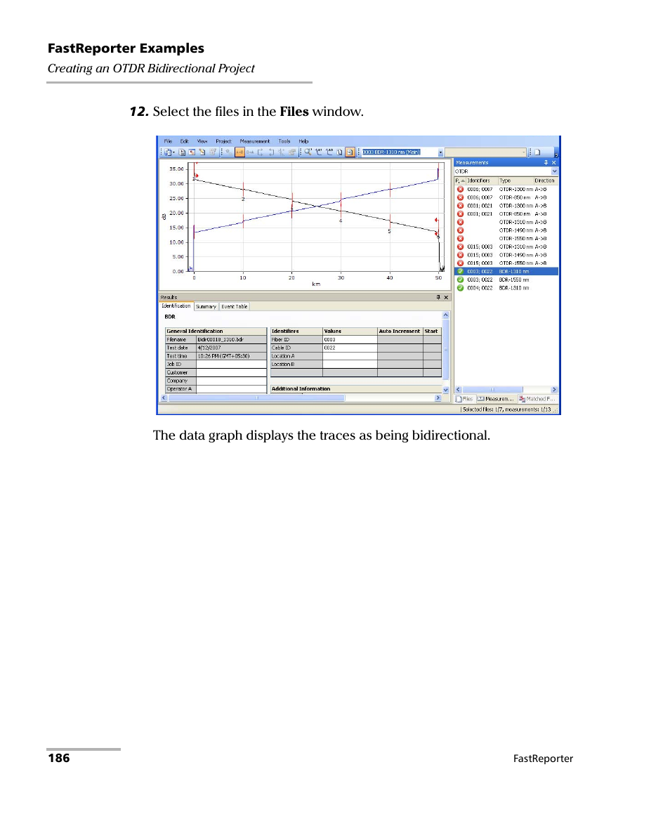 EXFO FastReporter Data Post-Processing Software User Manual | Page 192 / 256