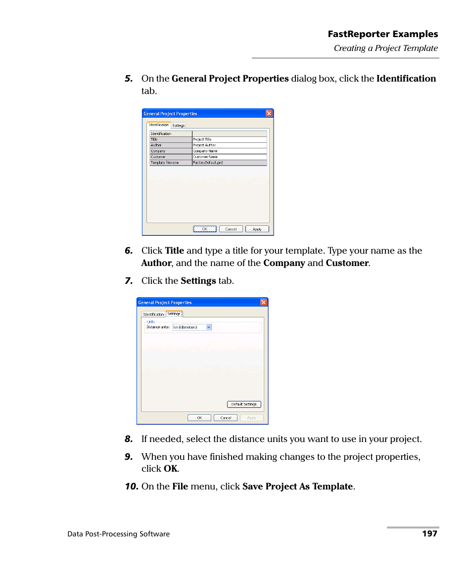 EXFO FastReporter Data Post-Processing Software User Manual | Page 203 / 256