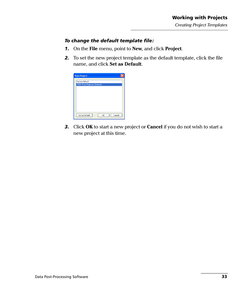 EXFO FastReporter Data Post-Processing Software User Manual | Page 39 / 256