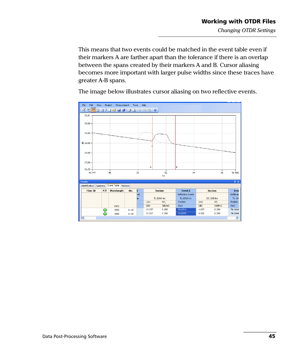 EXFO FastReporter Data Post-Processing Software User Manual | Page 51 / 256