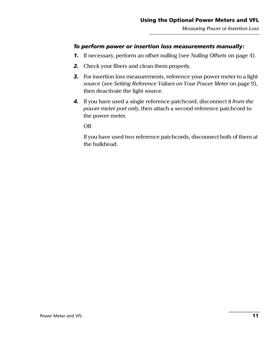 EXFO Inline Power Meter User Manual | Page 15 / 43