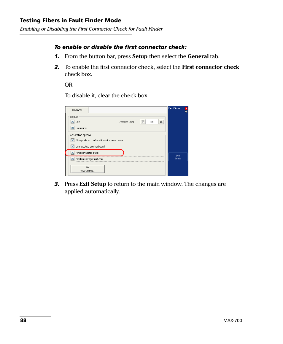 EXFO MAX-700 User Manual | Page 100 / 381