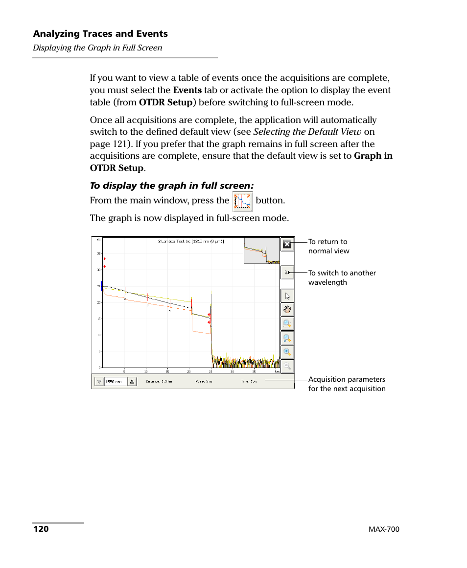 EXFO MAX-700 User Manual | Page 132 / 381