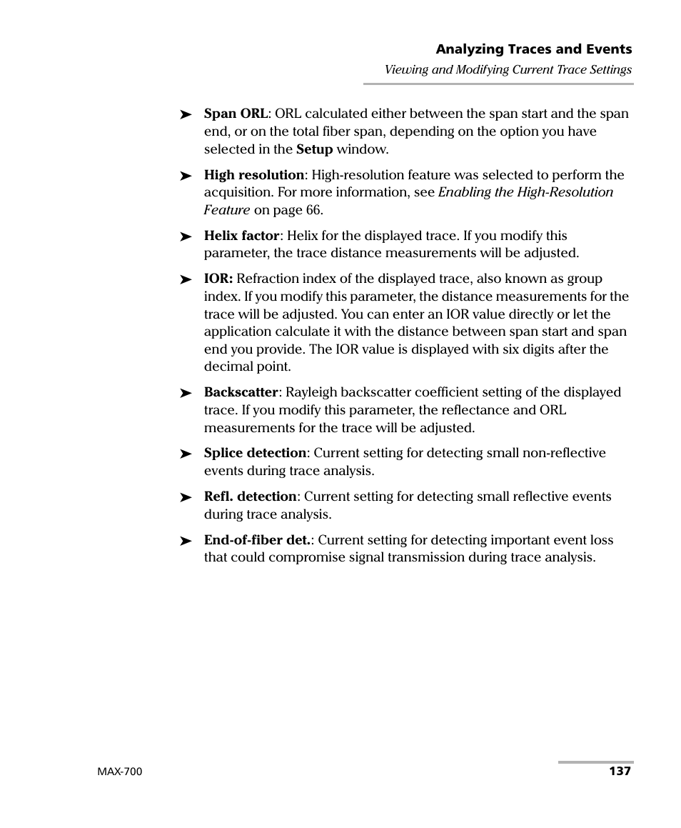 EXFO MAX-700 User Manual | Page 149 / 381