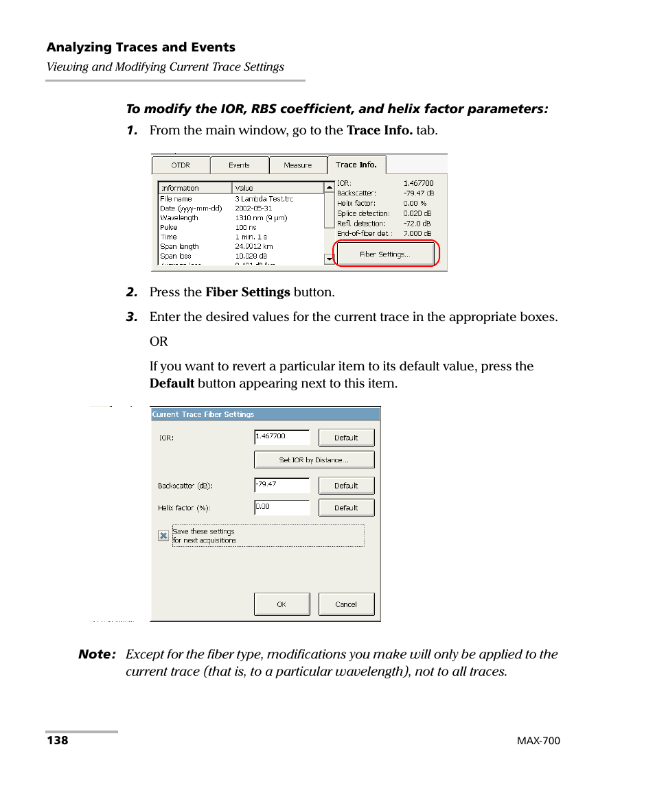EXFO MAX-700 User Manual | Page 150 / 381