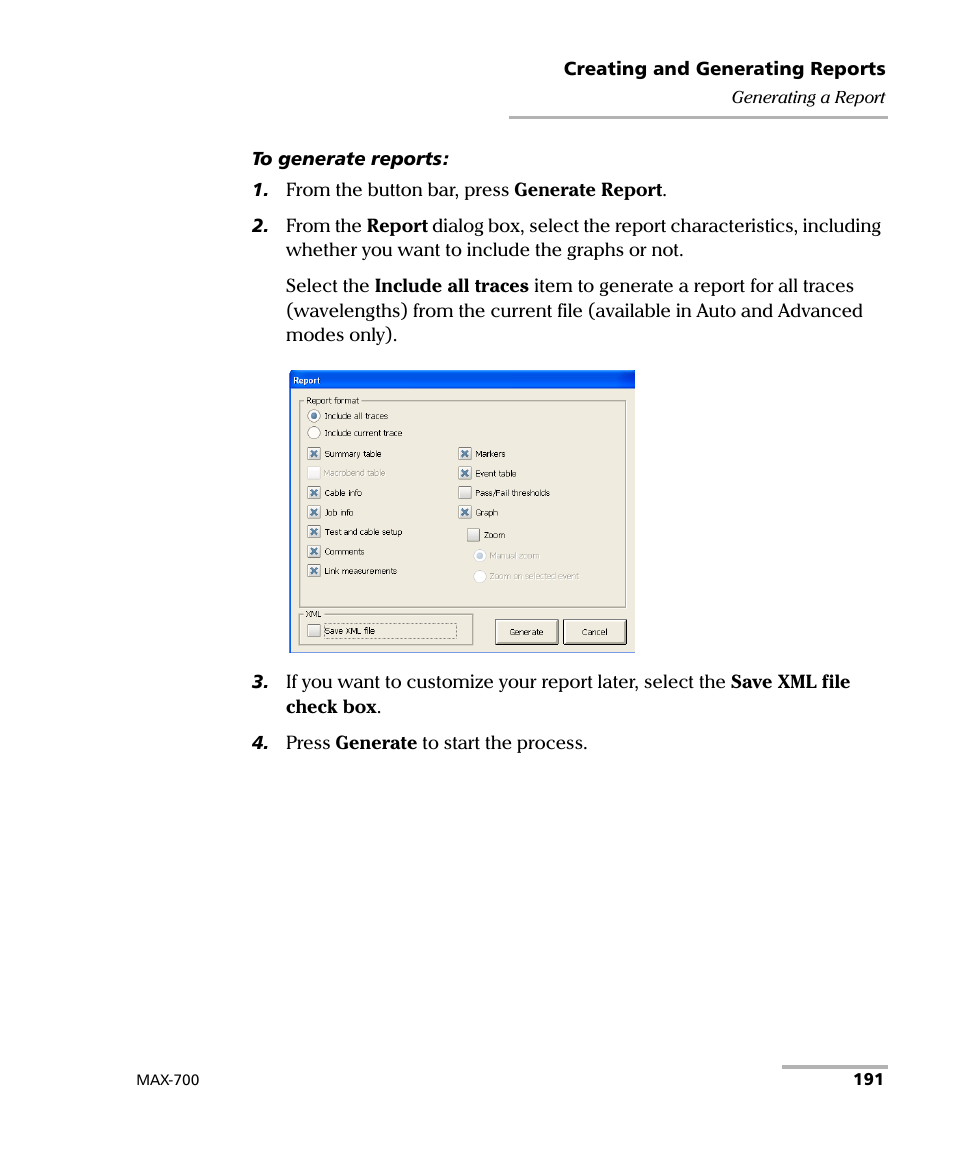 EXFO MAX-700 User Manual | Page 203 / 381