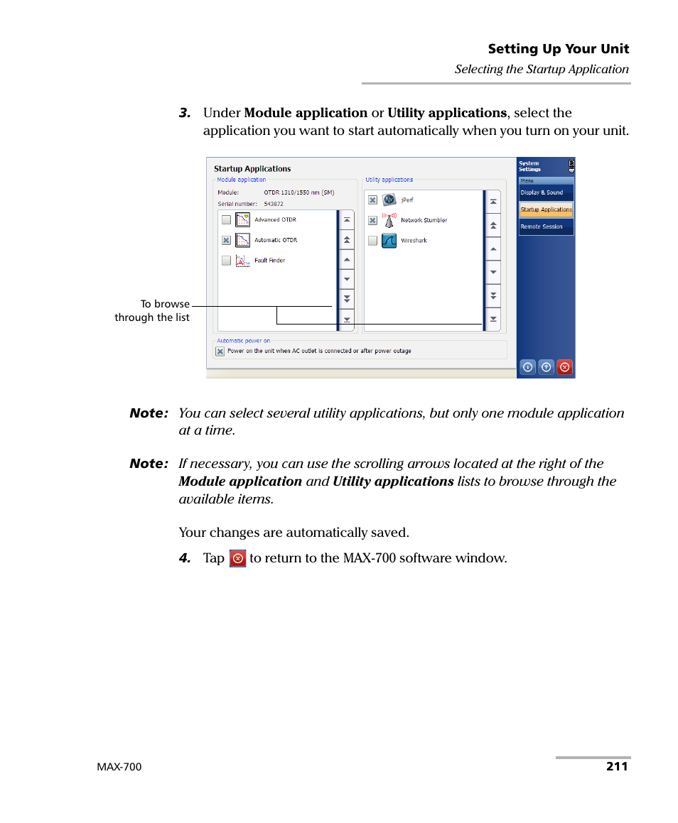 EXFO MAX-700 User Manual | Page 223 / 381