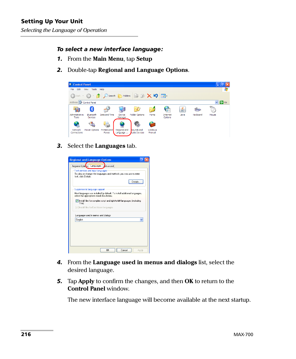 EXFO MAX-700 User Manual | Page 228 / 381