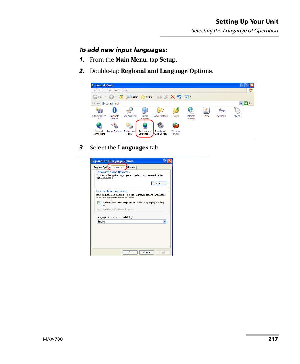 EXFO MAX-700 User Manual | Page 229 / 381