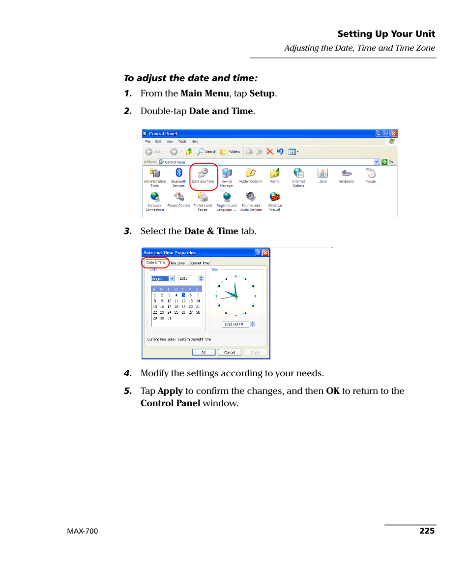 EXFO MAX-700 User Manual | Page 237 / 381