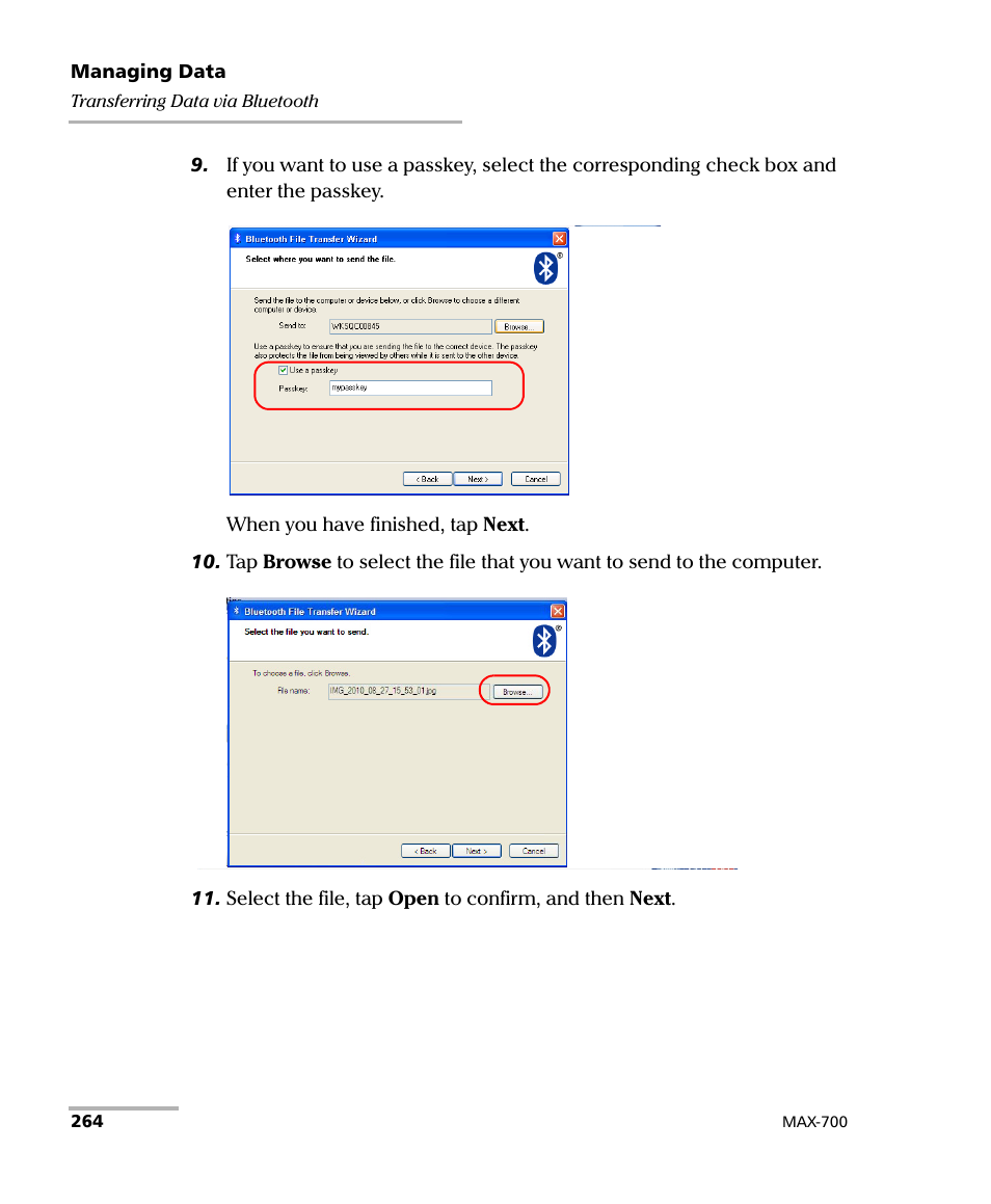 EXFO MAX-700 User Manual | Page 276 / 381