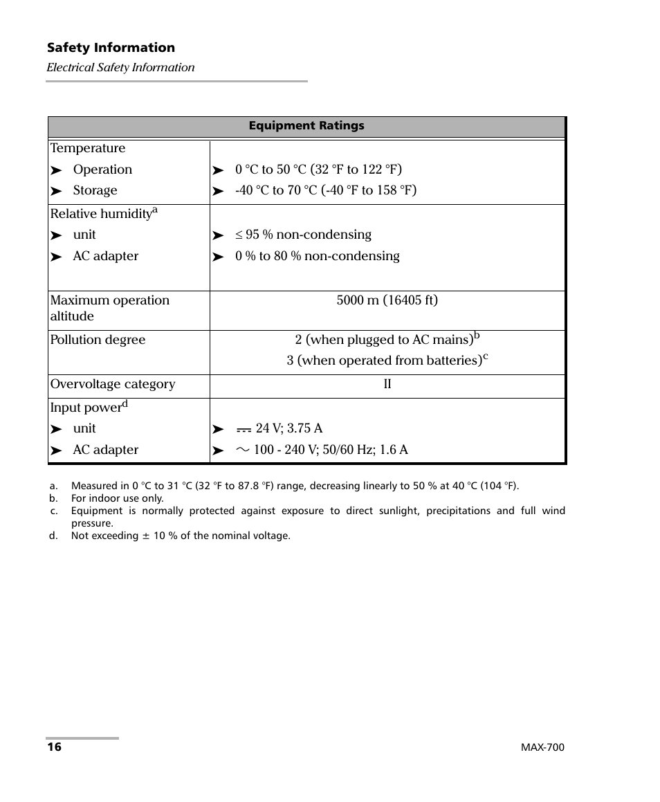 EXFO MAX-700 User Manual | Page 28 / 381