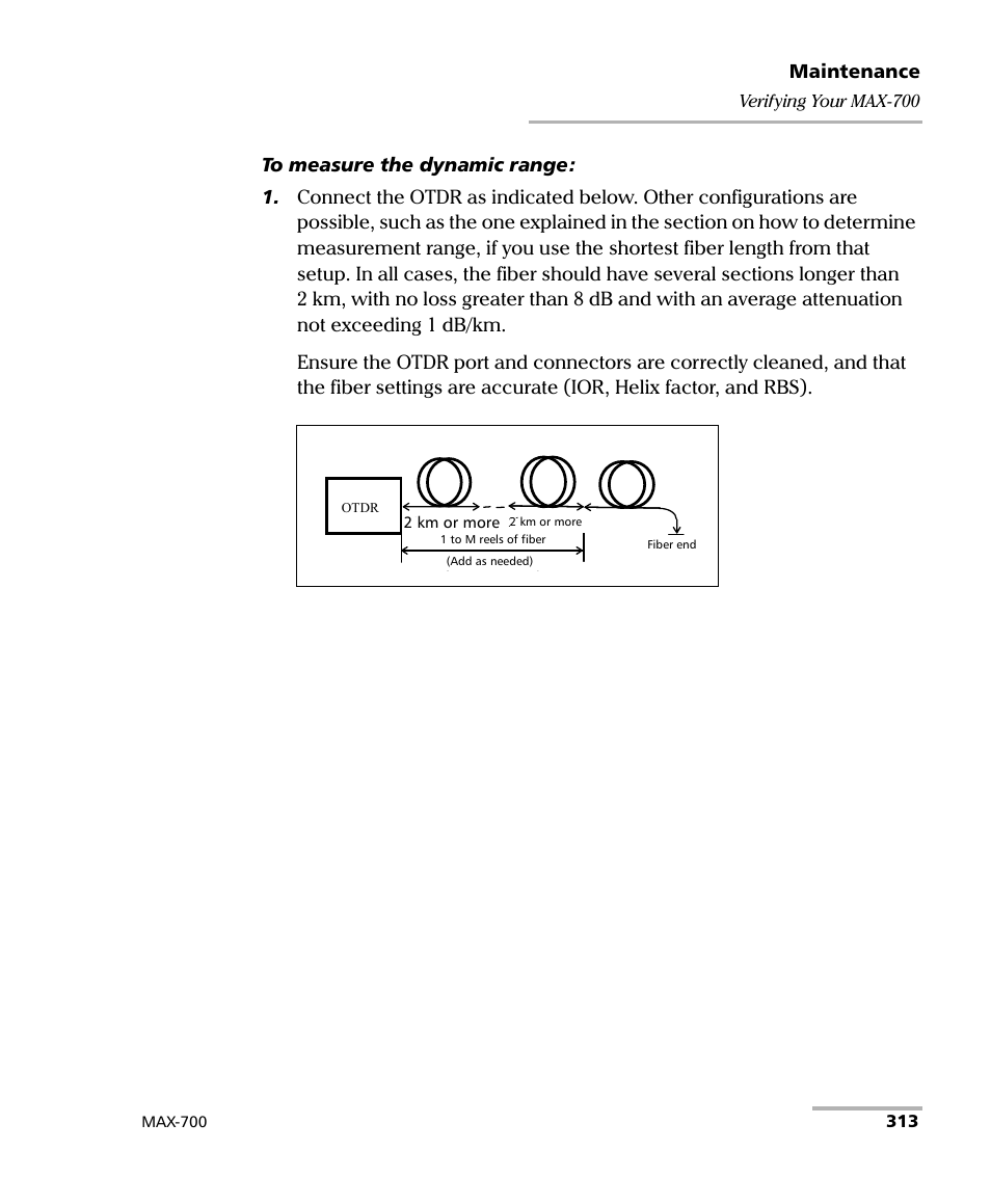 Maintenance | EXFO MAX-700 User Manual | Page 325 / 381