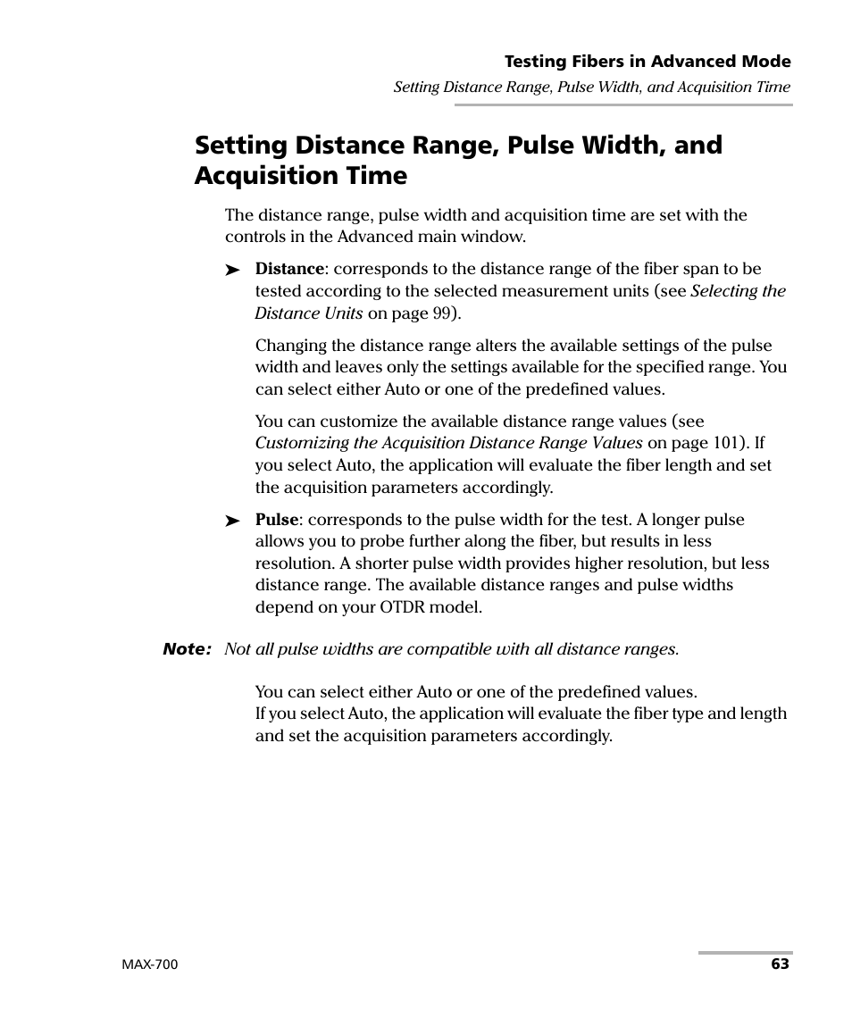 EXFO MAX-700 User Manual | Page 75 / 381