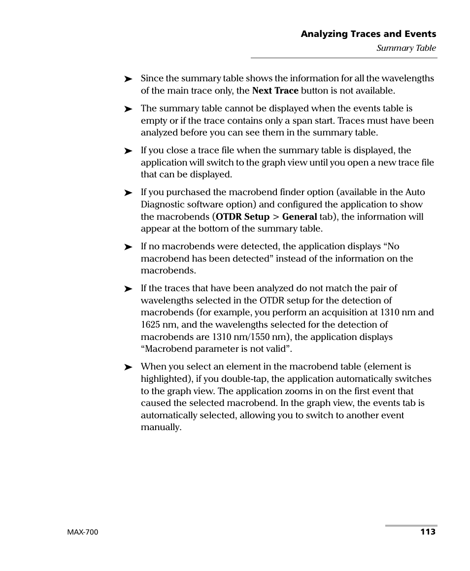 EXFO MAX-710-P User Manual | Page 125 / 381