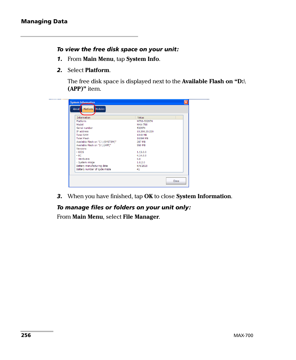 EXFO MAX-710-P User Manual | Page 268 / 381