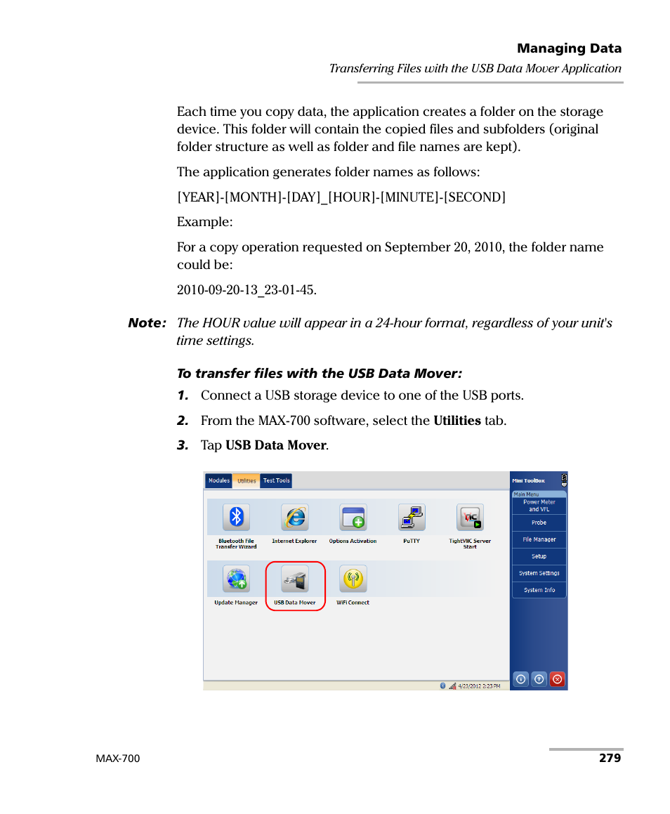 EXFO MAX-710-P User Manual | Page 291 / 381