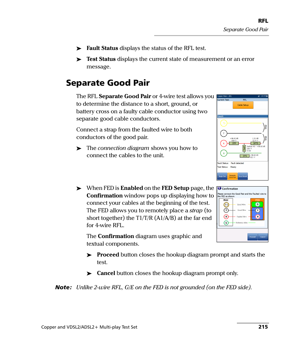 Separate good pair | EXFO MaxTester 635 User Manual | Page 223 / 355