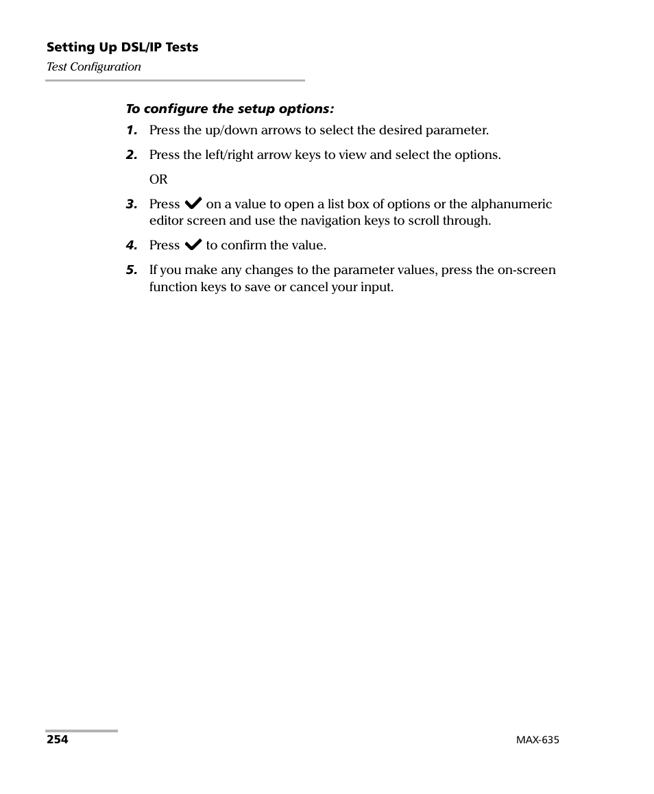 EXFO MaxTester 635 User Manual | Page 262 / 355