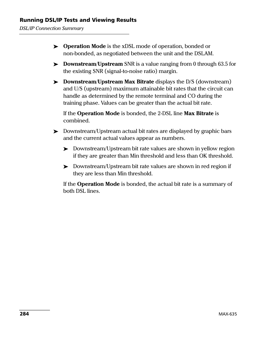 EXFO MaxTester 635 User Manual | Page 292 / 355