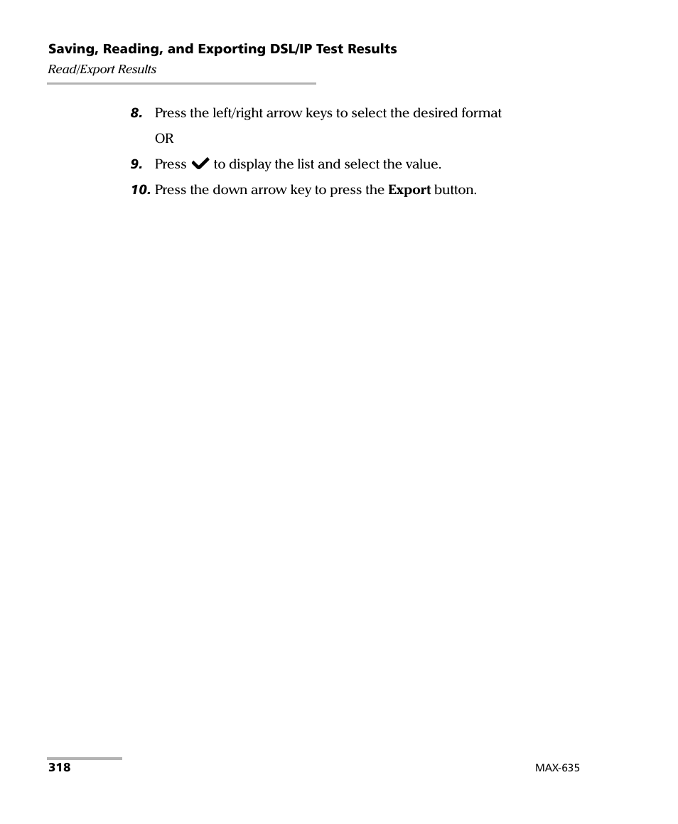 EXFO MaxTester 635 User Manual | Page 326 / 355