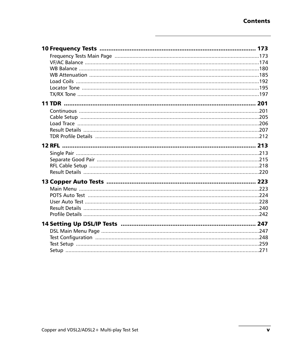 EXFO MaxTester 635 User Manual | Page 5 / 355