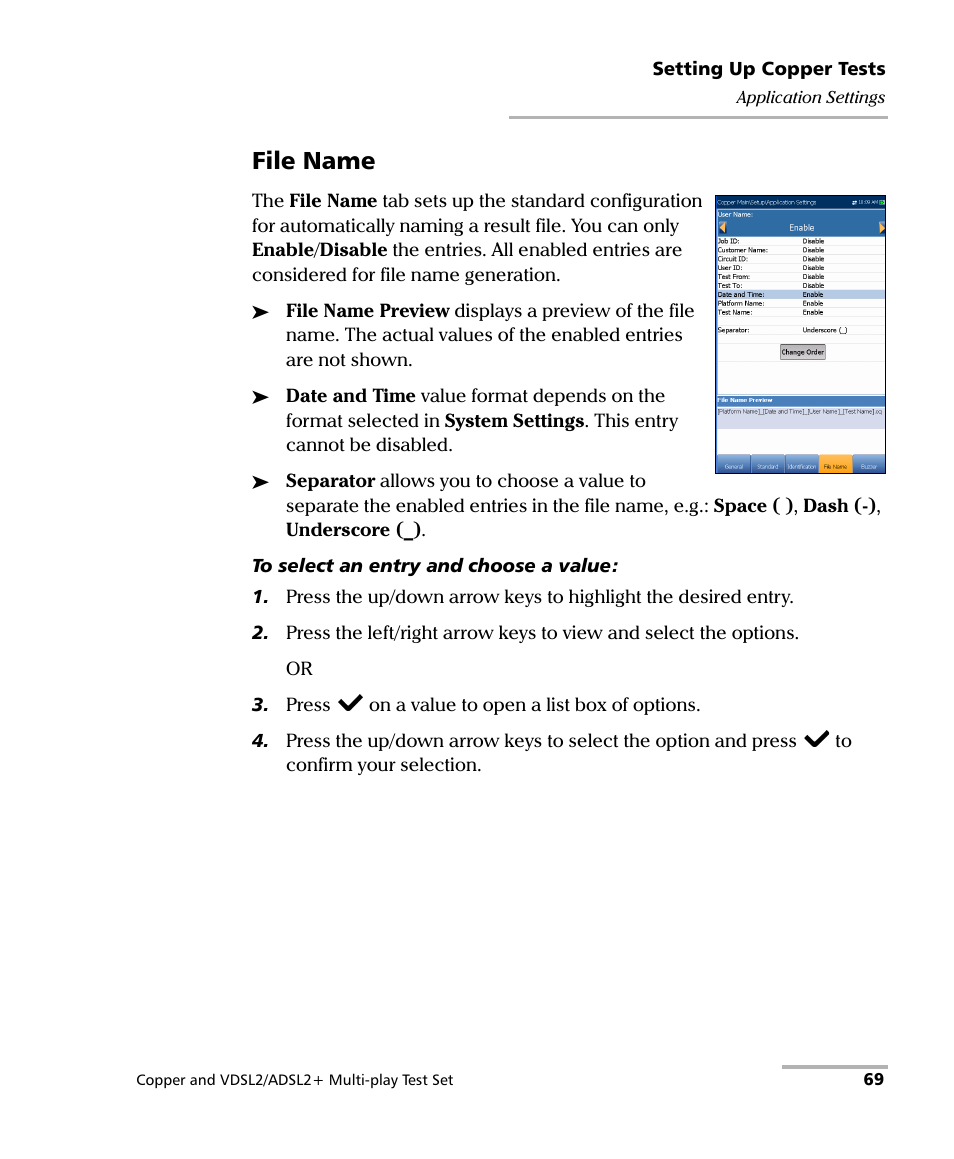 File name | EXFO MaxTester 635 User Manual | Page 77 / 355