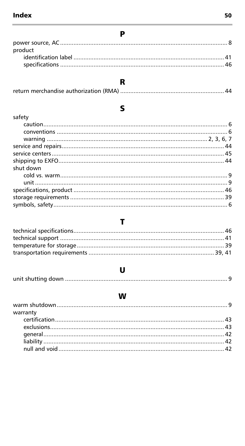 EXFO MaxTester DSL User Manual | Page 56 / 58