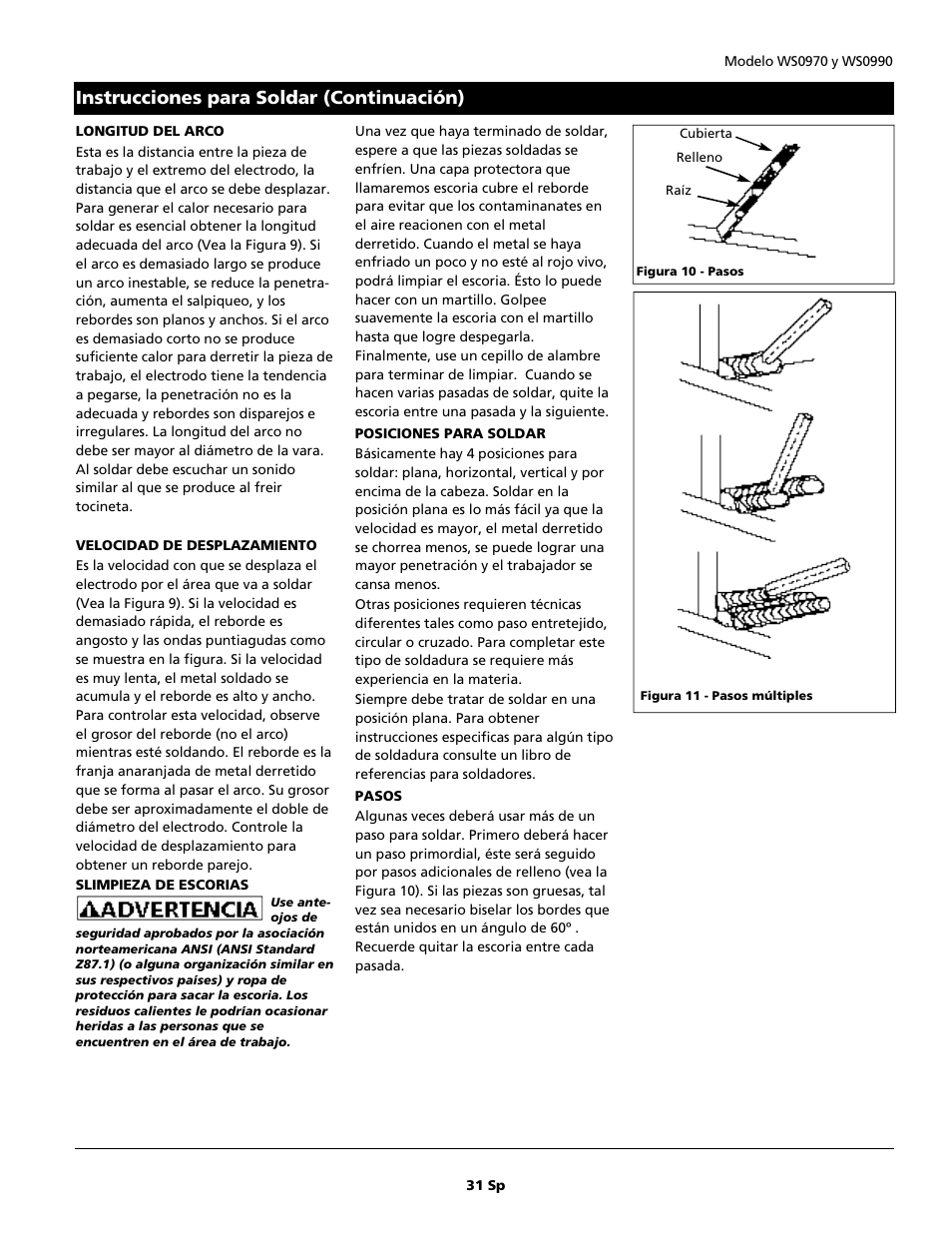 Campbell Hausfeld WS0990 User Manual | Page 31 / 36