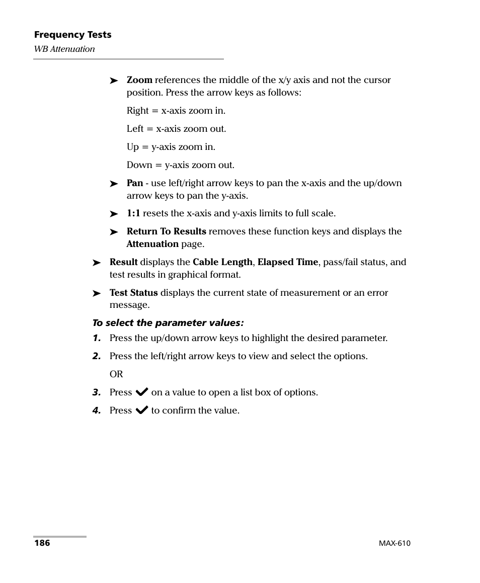 EXFO MaxTester MAX-610 User Manual | Page 194 / 281
