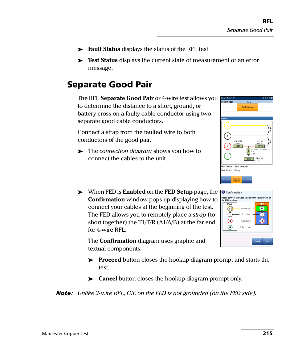 Separate good pair | EXFO MaxTester MAX-610 User Manual | Page 223 / 281