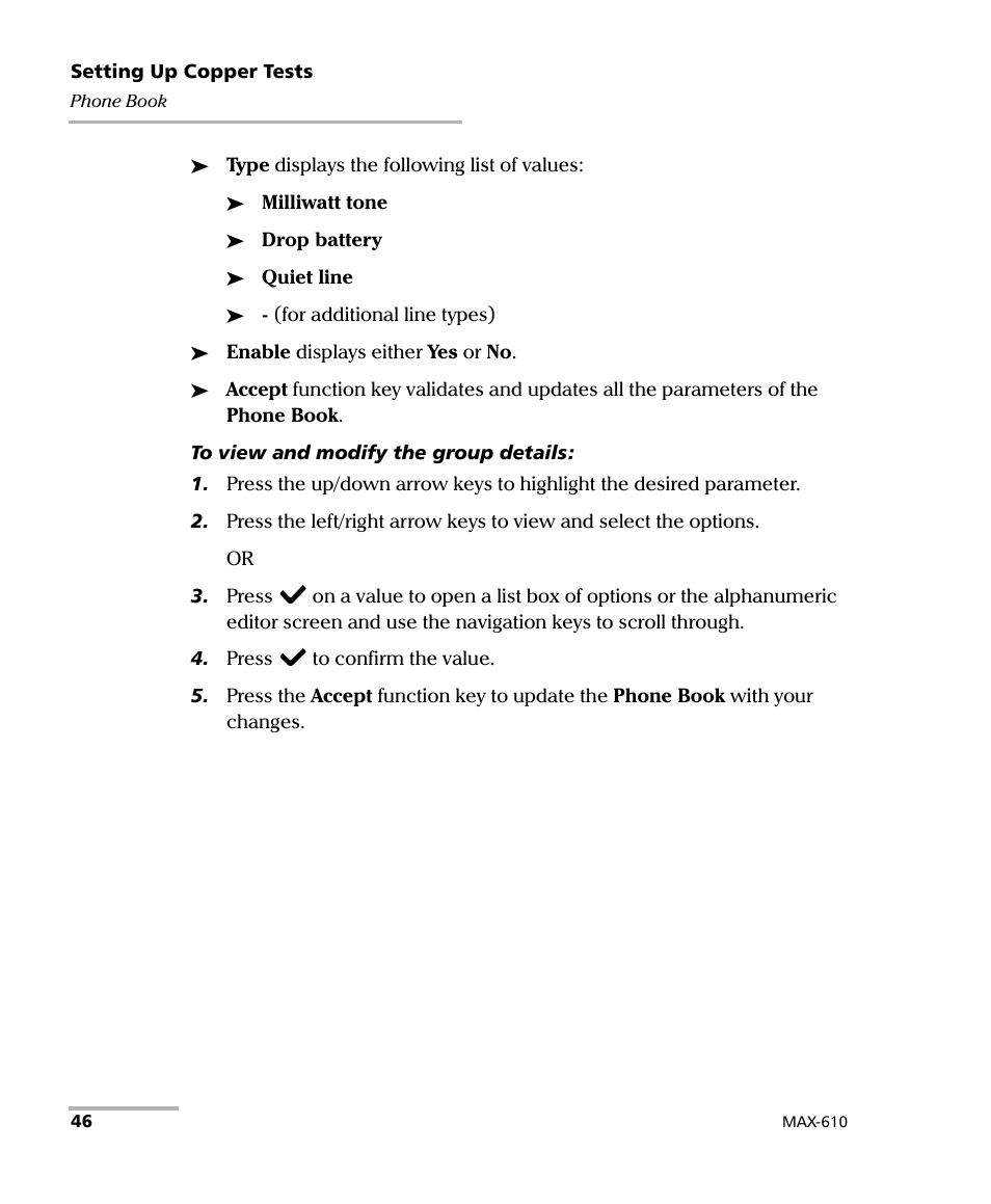 EXFO MaxTester MAX-610 User Manual | Page 54 / 281