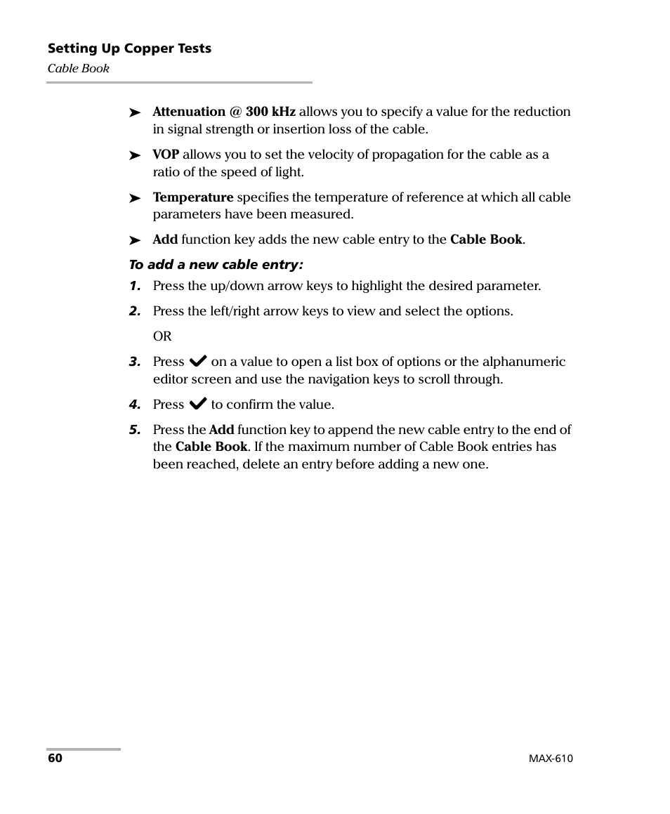 EXFO MaxTester MAX-610 User Manual | Page 68 / 281