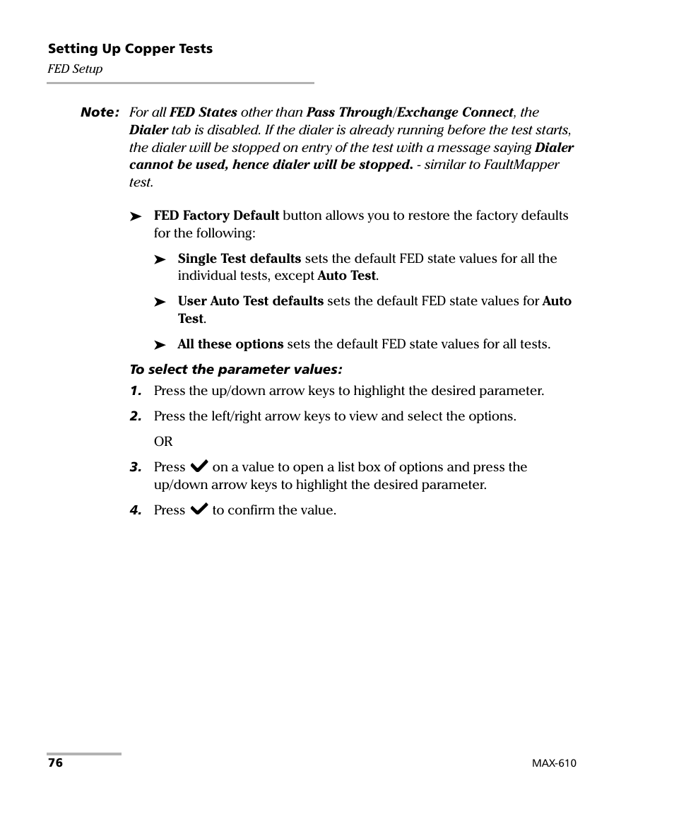 EXFO MaxTester MAX-610 User Manual | Page 84 / 281