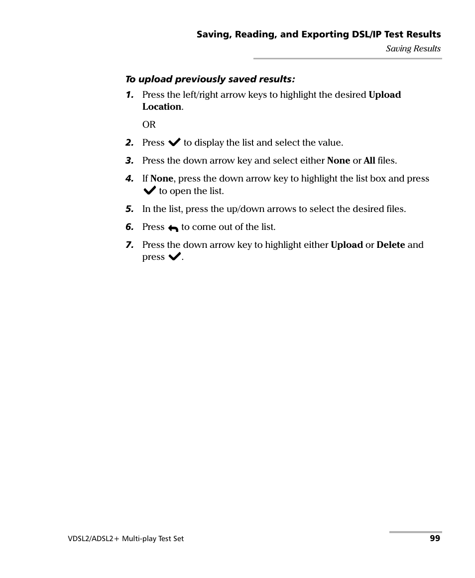 EXFO MaxTester MAX-630 User Manual | Page 105 / 135