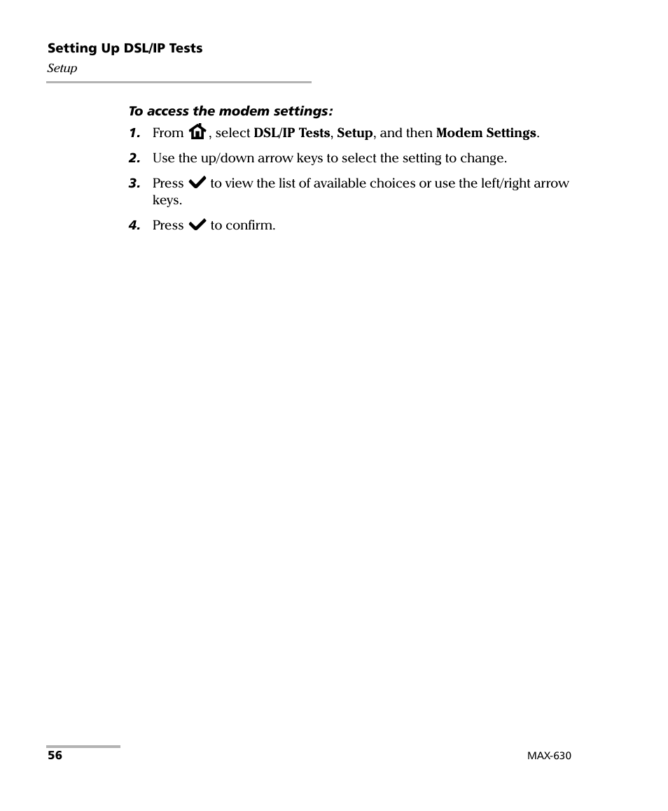 EXFO MaxTester MAX-630 User Manual | Page 62 / 135