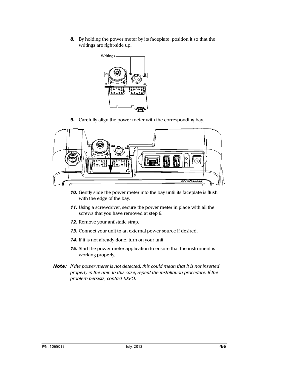 EXFO MaxTester Series User Manual | Page 4 / 6